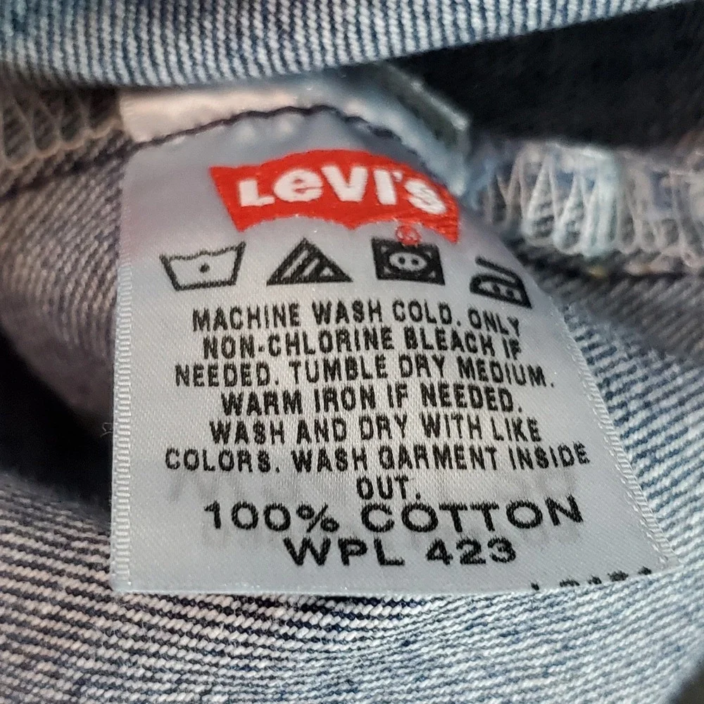 VINTAGE Levi's 501 Men Jeans 34X29 Blue Denim Original Fit Straight Leg Y2K
